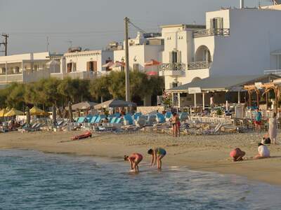 Řecko, Naxos, Pláž Agia Anna