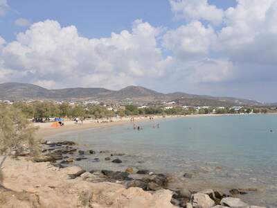 Řecko, Paros, Pláž Piso Aliki