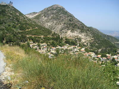 Řecko, Lefkada, Vesničky