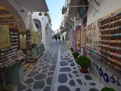 Řecko, Paros, Letovisko Parikia