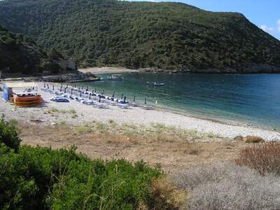 Řecko, Kefalonie, Pláž Agia Jerusalem