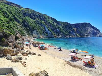 Řecko, Kefalonie, Pláž Petani