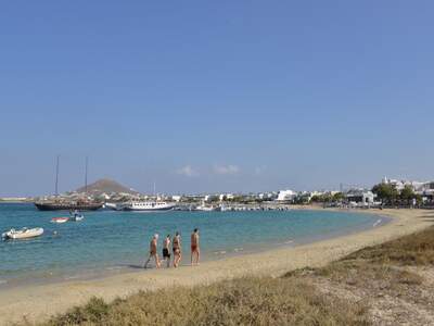 Řecko, Naxos, Pláž Agia Anna