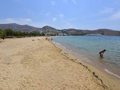 Řecko, Ios, Pláž Yialos