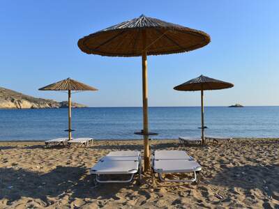 Řecko, Ios, Pláž Koumbara