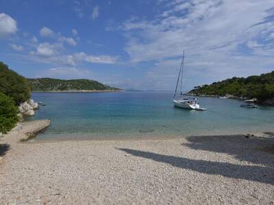 Řecko, Ithaka, Pláž Dexa