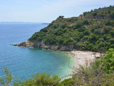 Řecko, Sivota, Pláž Mega Drafi