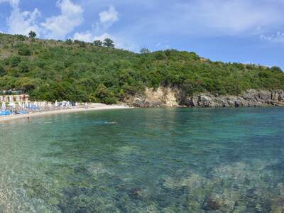 Řecko, Sivota, Mikri Ammos Beach