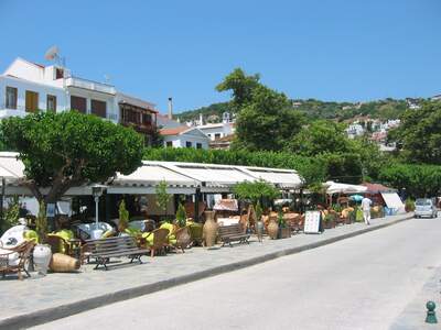 Řecko, Skopelos, Město