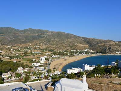 Řecko, Ios, pláž Mylopotas