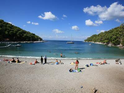 Řecko, Skopelos, Pláž Agnondas