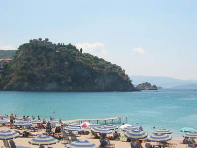 Řecko, Parga, Pláž Valtos