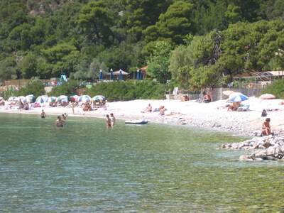 Řecko, Skopelos, Pláž Limnonaria