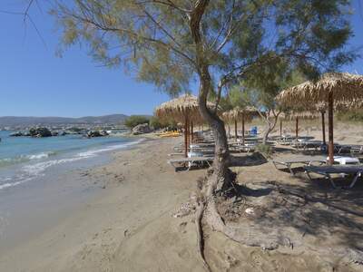 Řecko, Paros, Pláž Anemos Beach