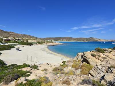 Řecko, Ios, Pláž Maganari