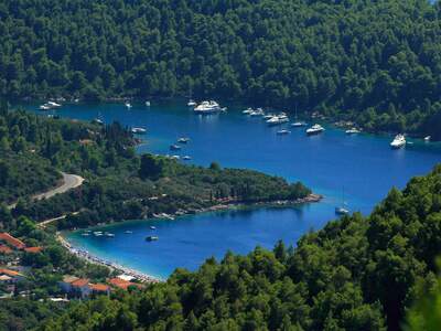 Řecko, Skopelos, pláž Panormos