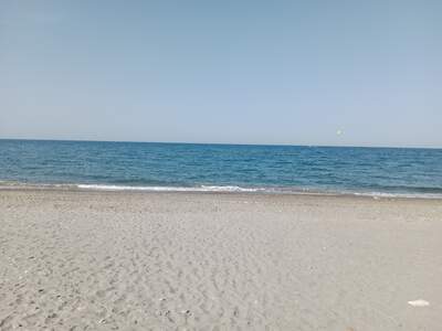 naše pláž Platanias u penzionu Chrisselen