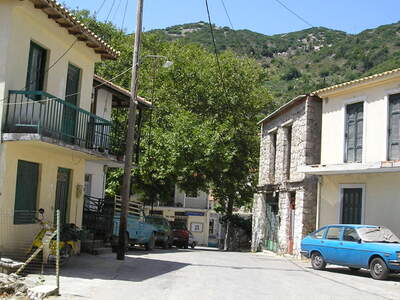 Řecko, Lefkada, Vesničky