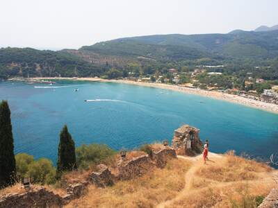 Řecko, Parga, Pláž Valtos