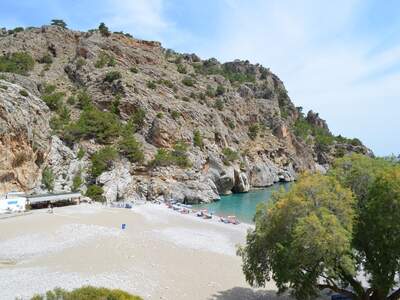 Řecko, Karpathos, Pláž Achata