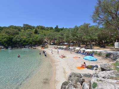Řecko, Sivota, Pláž Zavia Beach