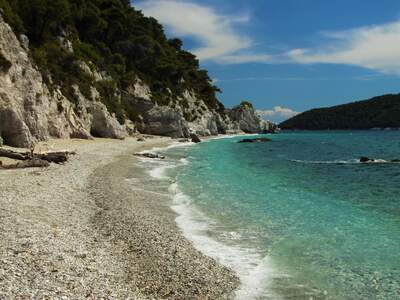 Řecko, Skopelos, Pláž Hovolo