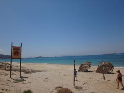 Řecko, Naxos, Pláž Plaka Markas