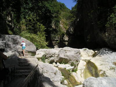 Řecko, Lefkada, Vodopády