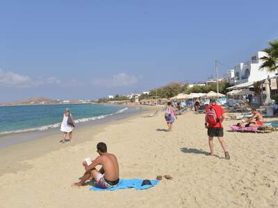 Řecko, Naxos, Pláž Agia Anna