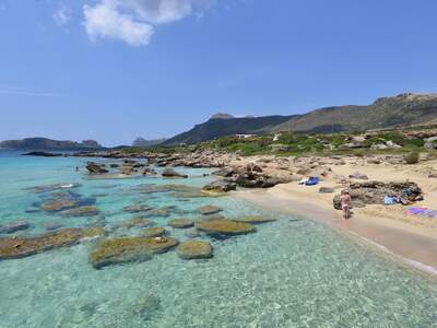 Řecko, Kréta, Pláž Fallasarna