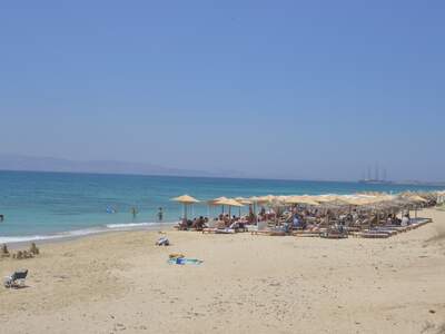 Řecko, Naxos, Pláž Plaka Markas