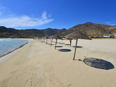 Řecko, Ios, Pláž Maganari