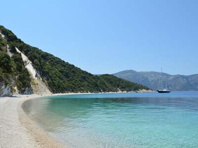 Řecko, Ithaka, Pláž Gidaki