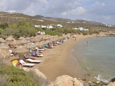 Řecko, Paros, Pláž Faragas