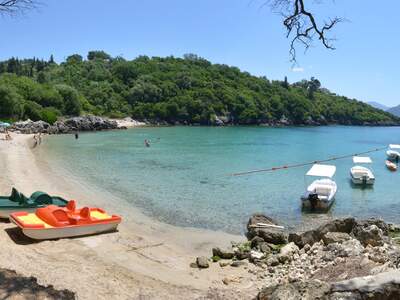 Řecko, Sivota, Pláž Zavia Beach