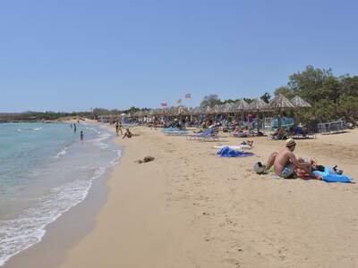 Řecko, Paros, Pláž Aliki