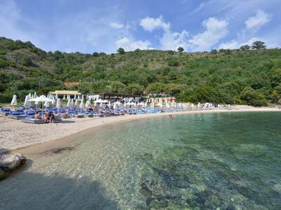 Řecko, Sivota, Mikri Ammos Beach