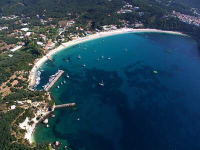 Řecko, Parga, Pláž Valtos