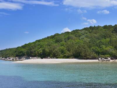 Řecko, Sivota, Pláž Diapori 