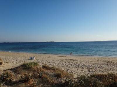 Řecko, Naxos, Pláž Plaka Markas