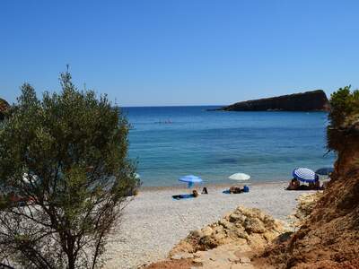 Řecko, Alonissos, Pláž Kokkino Castro