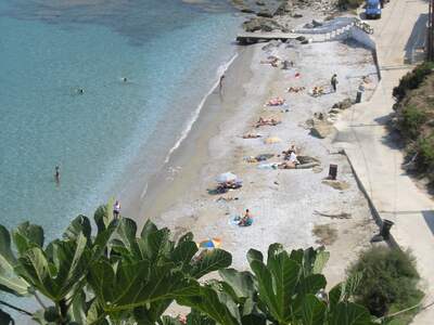 Řecko, Skopelos, Pláž Glifonery u ubytování Kavouris