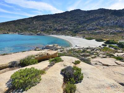 Řecko, Ios, Pláž Maganari