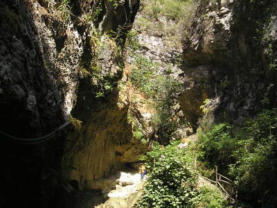 Řecko, Lefkada, Vodopády