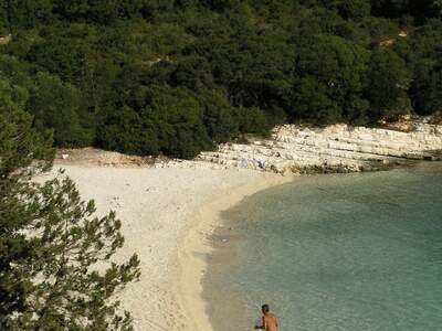 Řecko, Kefalonie, Fiskardo Beach