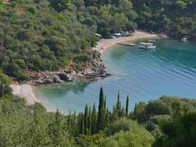 Řecko, Ithaka, Pláž Sarakoniko