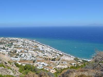 Řecko, Santorini, Letovisko Kamari