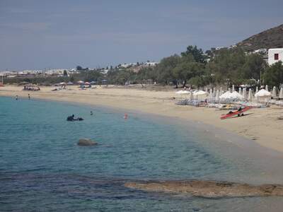 Řecko, Naxos, Pláž Agia Anna