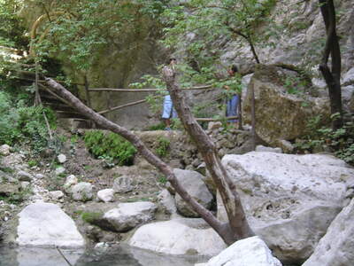 Řecko, Lefkada, Vodopády