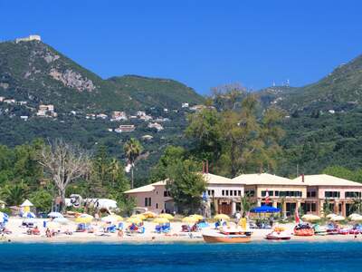 Řecko, Parga, Pláž Valtos